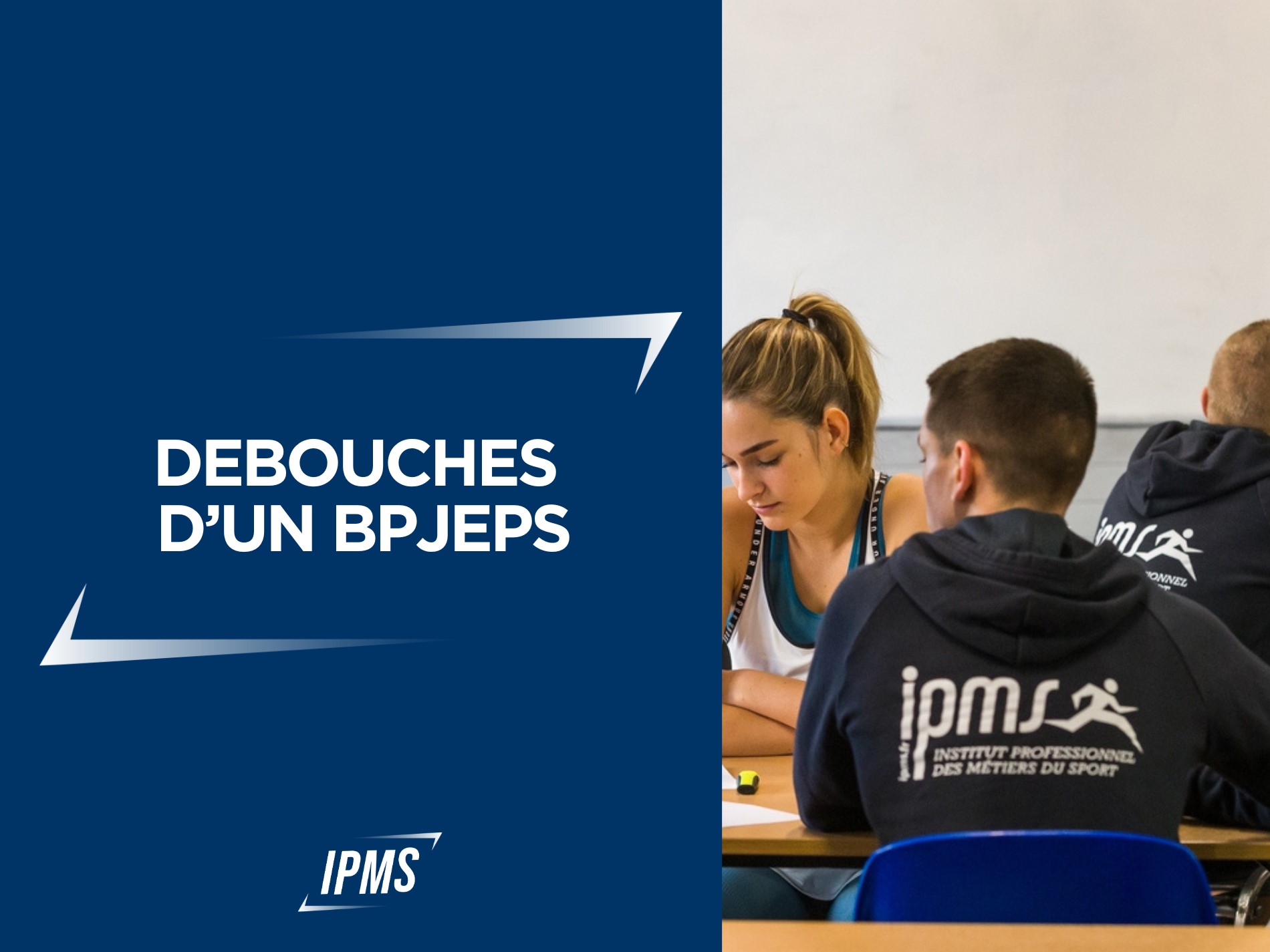 Débouchés d'un BPJEPS