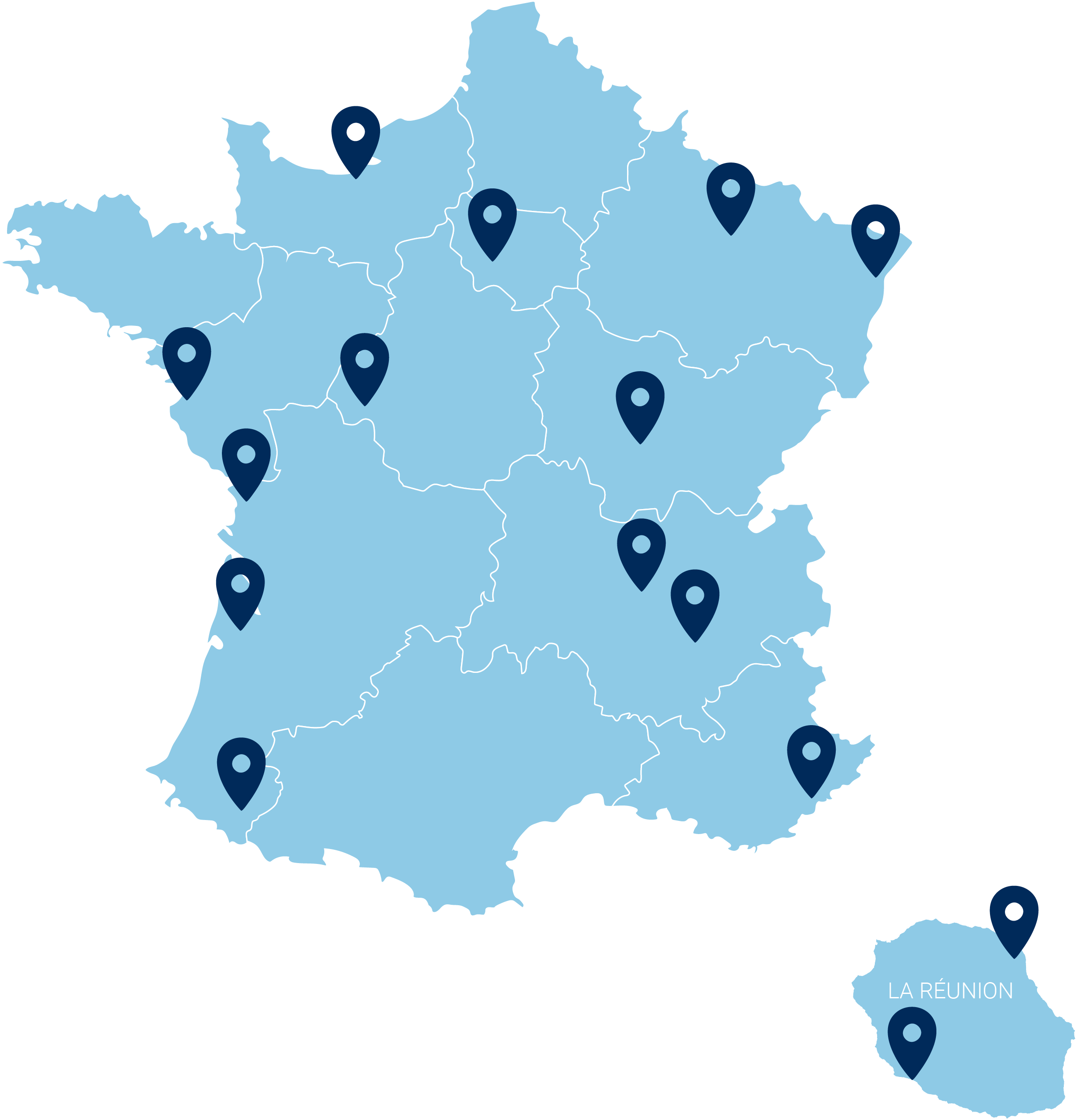 Carte de la disponibilité des formations BPJEPS APT