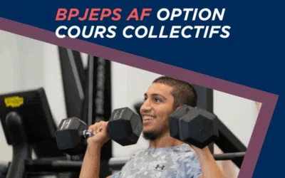 BPJEPS AF option cours collectifs : la formation idéale pour devenir coach sportif