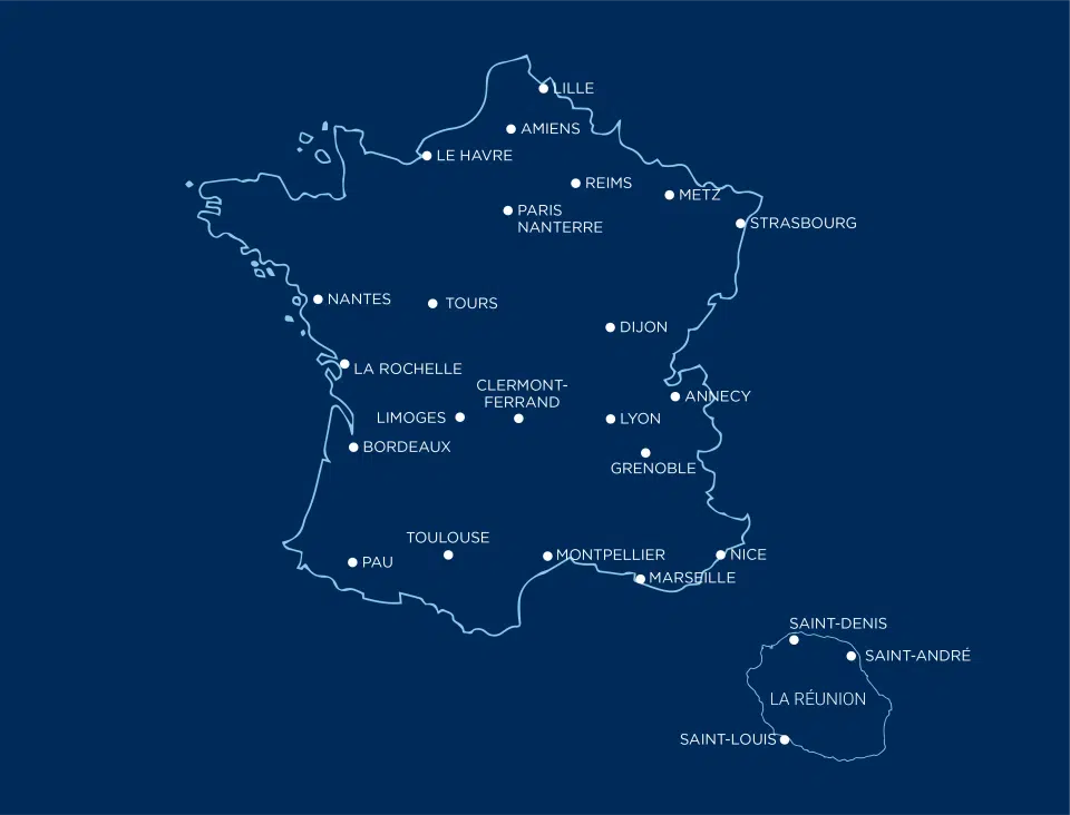 Carte de l'école