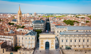 Ville de Dijon vue de face