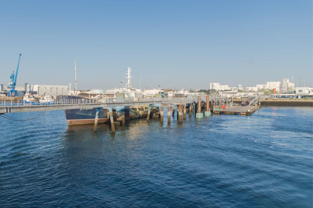 Vue du port de Lorient en Bretagne, ville d'implantation de la Prépa BPJEPS IPMS