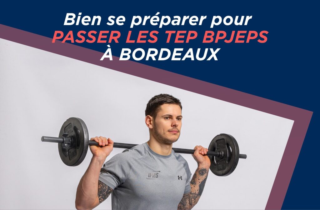 TEP BPJEPS APSF à Bordeaux : ta session stratégique du 3 septembre 2026